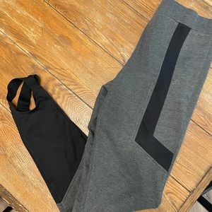 Sans Souchi L black & gray leggings